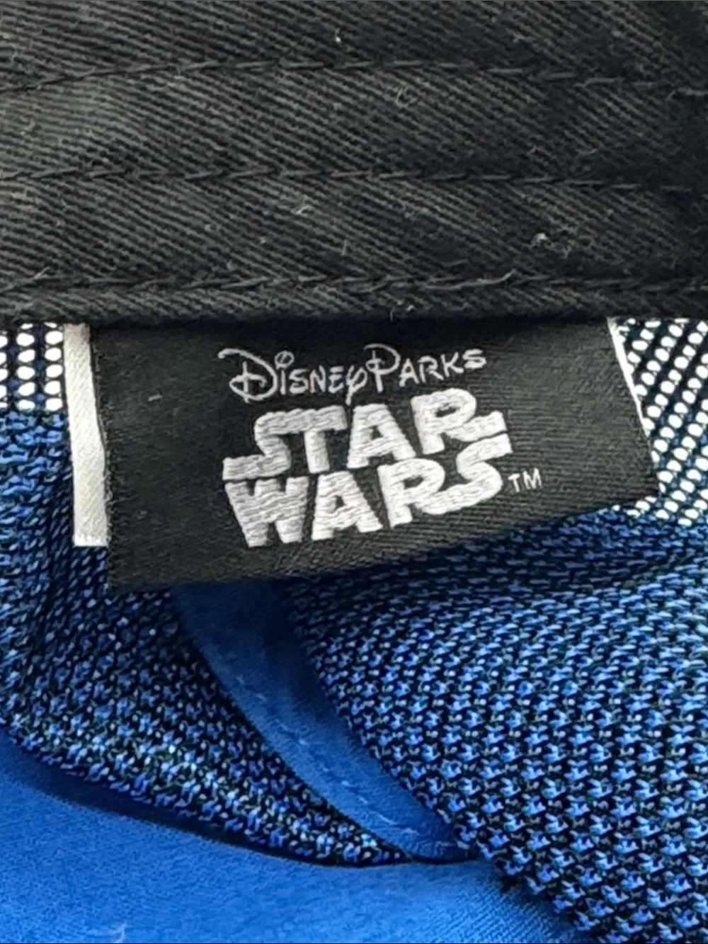 Kids Blue Star Wars Darth Vader Graphic Snapback Hat